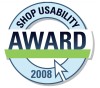 Shop Usability Award 2008 Logo